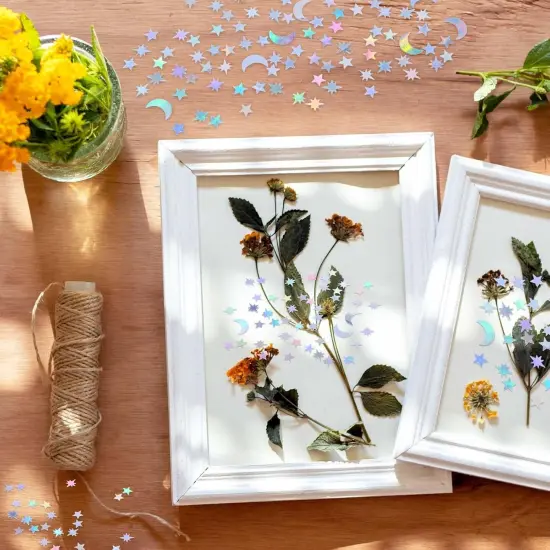 60 g/ 2.1 oz Holographic Star and Moon Table Confetti {3}