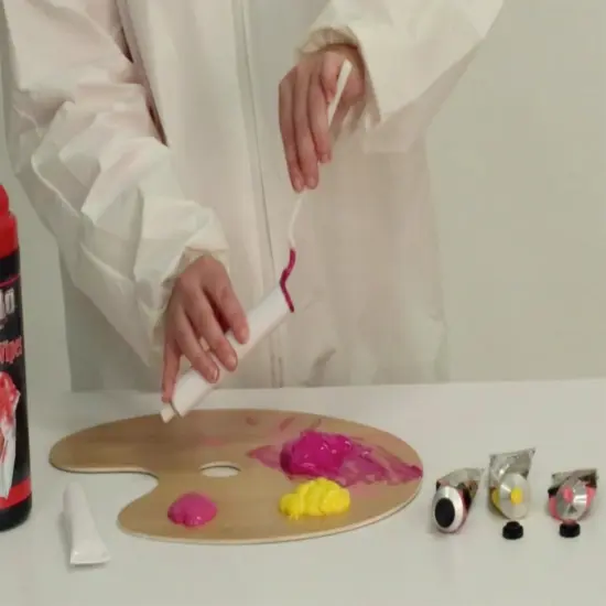 Creative Mark Empty Paint Tubes - Box of Empty Aluminum Paint Tubes & Caps,Easy-Open Caps, Easy to Crimp, Perfect for Storing Custom MixedAcrylics, Gouaches, Watercolors, Oils {6}