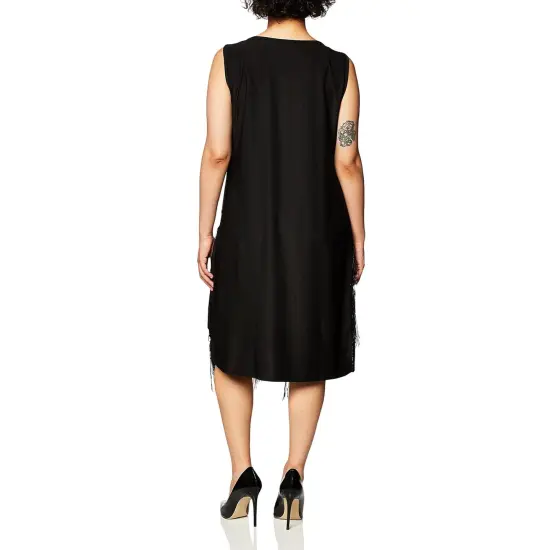 Midnight Dazzle 20's Flapper Gangster Gal Adult Costume {5}