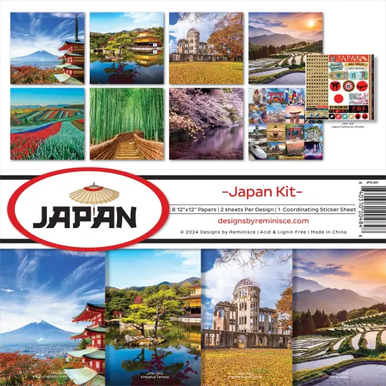 Reminisce Collection Kit 12"X12"-Japan {1}