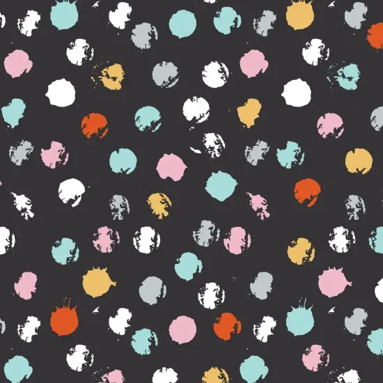 Black Polka Dot Gift Wrap {2}