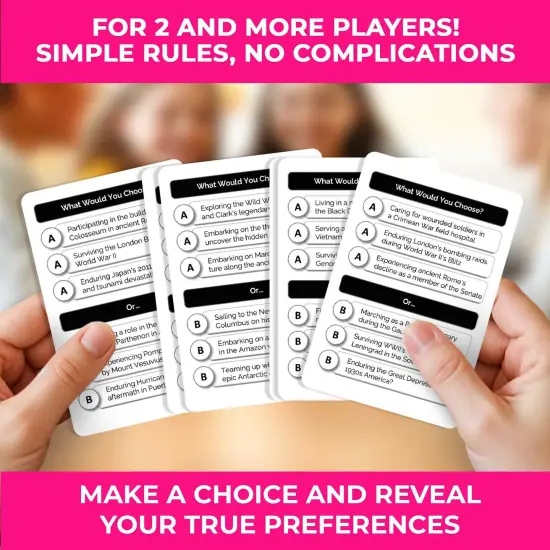 Trivia Game What Would You Choose History for Kids & Family {2}