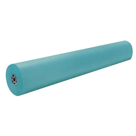 Colored Kraft Duo-Finish&reg; Paper, Aqua, 36" x 1000', 1 Roll {1}