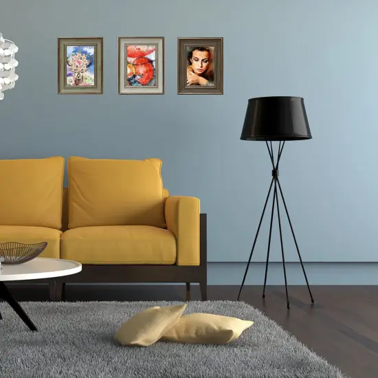 XUANLUO 3 Pack 4x6 Inch Farmhouse Rustic Picture Frame Sets Distressed Farmhouse Plastic Frame with Plexiglass for Wall Mount or Tabletop Display {2}