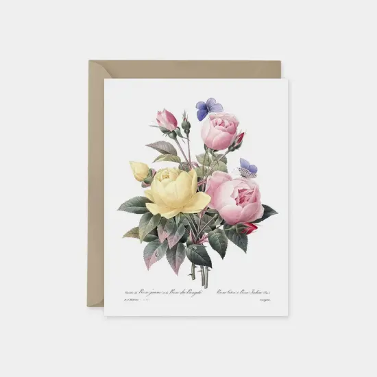 Custom Art Cards, Vintage Botanical Card {3}