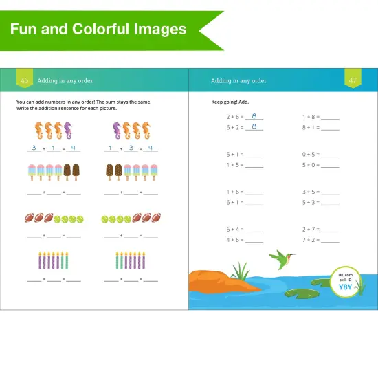 The IXL Ultimate 1st Grade Math Workbook, Activity Book for Kids Ages 6-7 Covering Addition, Subtraction, Place Value, Geometry, Counting Money, Measuring, and More Mathematics {4}