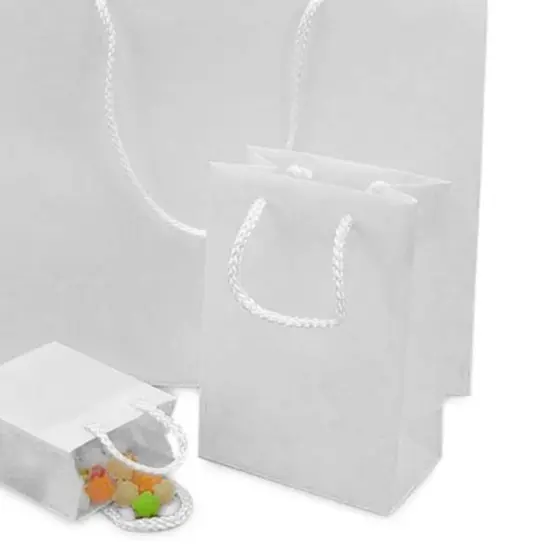 Large Frosted Euro Tote 16" x 6" x 12" {4}