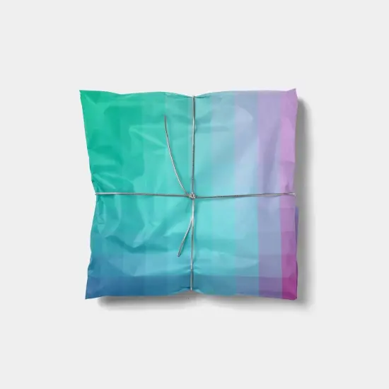 Gradient Blocks Gift Wrap II {1}