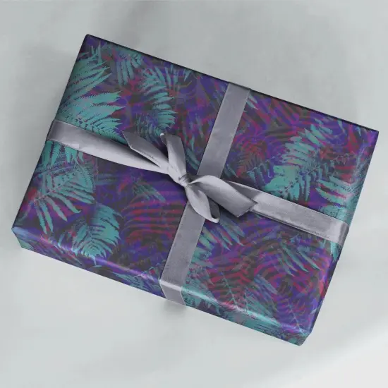 Dark Tropical Gift Wrap {1}
