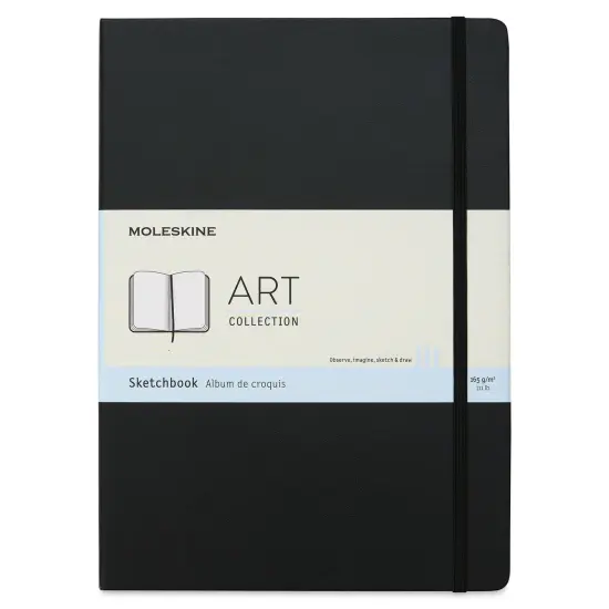 Moleskine Art Collection Sketchbook - Black, A4 {2}