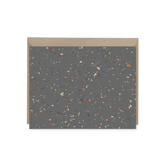 Flecked Cards, Blank Thank You Card, {6}