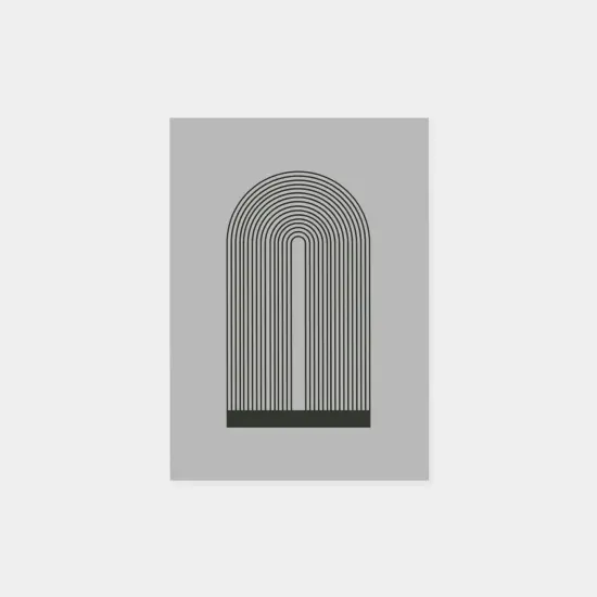 Geo Arch Note Cards IX {1}