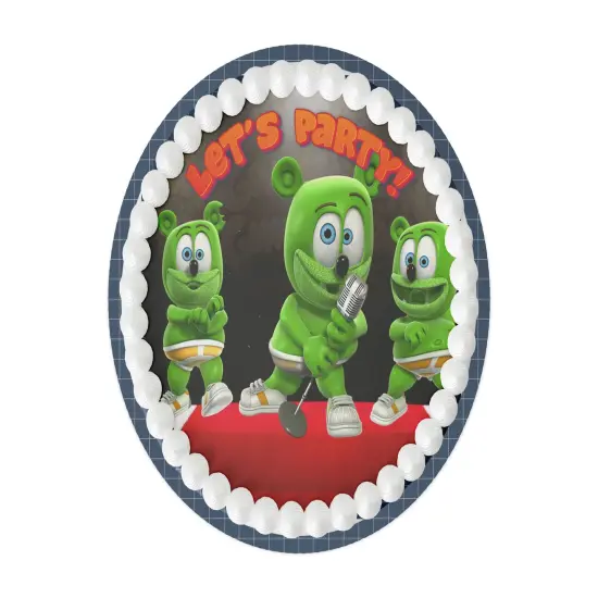 Gummibar and Friends® You're a Rock Star Edible Cake Topper {3}