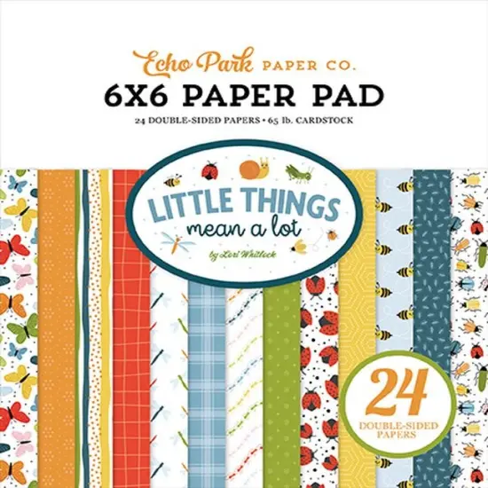 Echo Park Little Things Mean A Lot 6x6 Paper Pad {1}