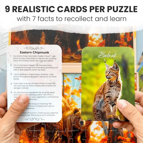 60 Pcs Dementia Puzzles for Elderly | Nature Rhythm {3}