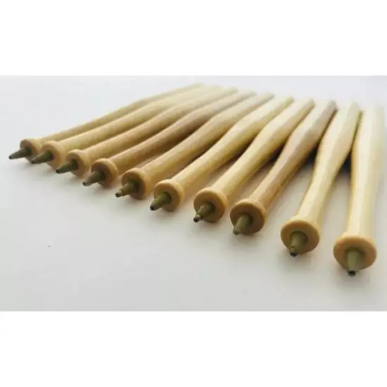 Kitcheniva 10 Pcs 8" x 5/8" Maple Wood Baseball Pens Baseball Party Favor Gift {4}