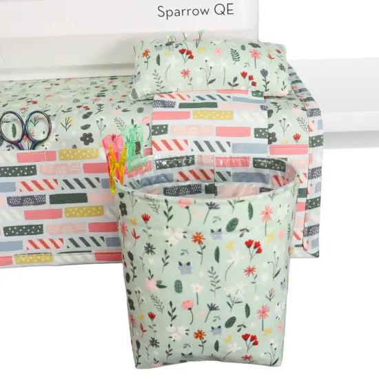 Crosscut Sewing Co.&reg; Pin Cushion & Thread Catcher Sewing Project Kit for Beginners with Fabric, Instructions and Video Washi {5}