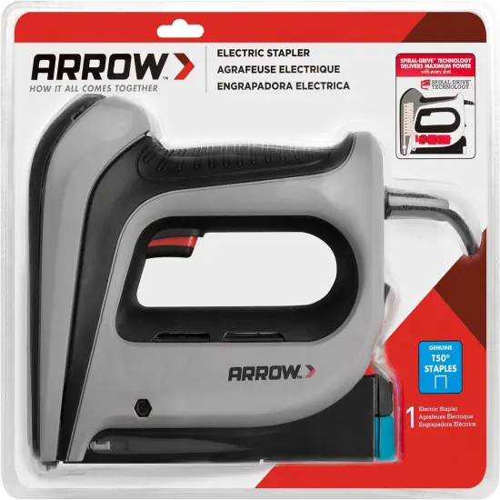T50ACD Heavy Duty Corded Electric Staple Gun for Upholstery, Furniture, Office, Decorating, Fits 1/4", 5/16&rdquo;, 3/8", or 1/2" Staples {3}