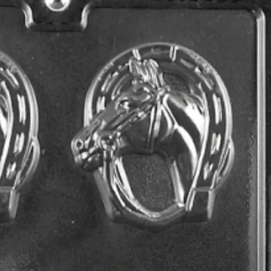 Horseshoe with Horse Chocolate Mold {4}