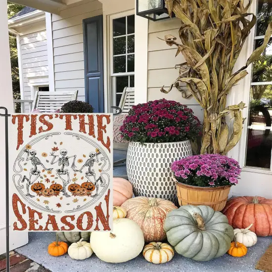 Thanksgiving Halloween Garden Flags(12x18 Inch) {2}