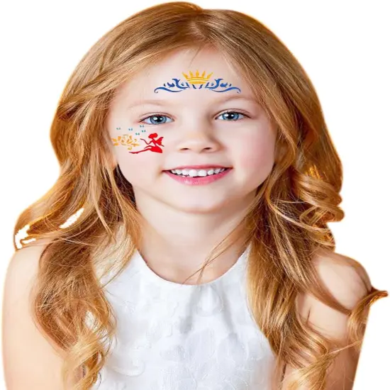 28 Pcs Face Paint Stencils(Mix02) {3}