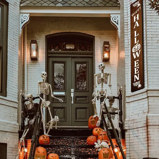 18pcs Halloween Stencils for Painting on Wood Reusable (Polyethylene Terephthalate) {6}