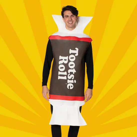 Tootsie Roll Tunic Costume Iconic Candy Polyfoam Funny Halloween Party Outfit {2}