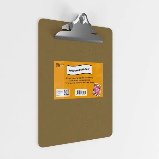 Wooden Clipboards 9x12 in. A4 &ndash; Low Clip &ndash; 36 Count {3}