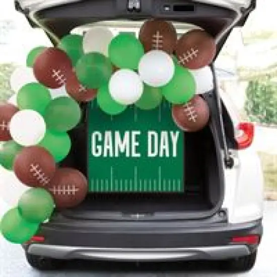 Kickoff Football Tailgate Latex Balloon and Poster Decorating Kit {1}