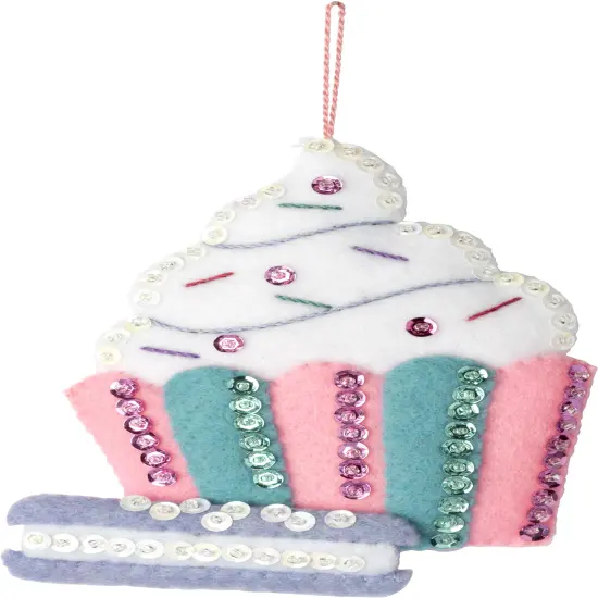 Bucilla Felt Ornaments Applique Kit Set Of 6-Nutcracker Sweet {4}