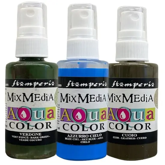 Stamperia Aquacolor 3/Pkg-Hidden Grove {1}