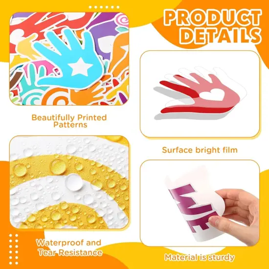 131 Pcs Colorful Diversity Classroom Decorations {2}