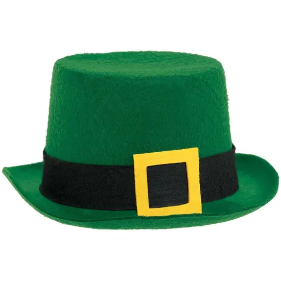 St. Patrick's Day Felt Top Hat - 5" x 6.5" {1}