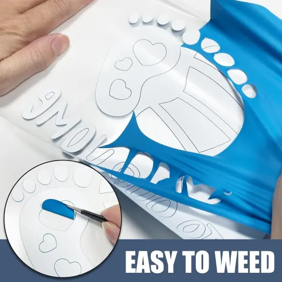 Puff Vinyl Heat Transfer, 12Pcs 12&rdquo;X10&rdquo; 3D Puff Heat Transfer Vinyl Sheets {5}