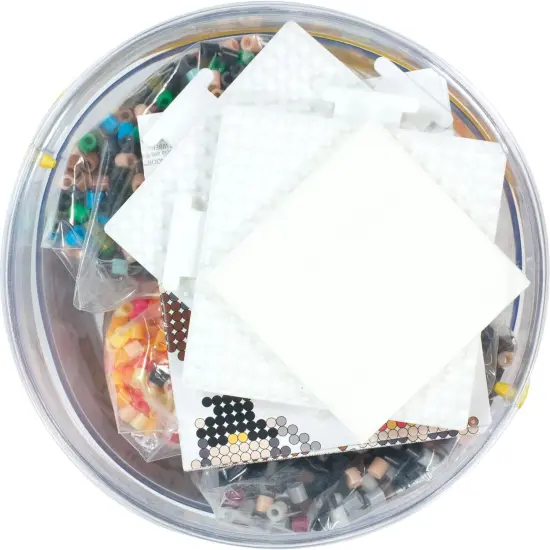 Harry Potter Bucket Fuse Bead Kit with 27 Patterns - Multicolor (8504pcs) {4}