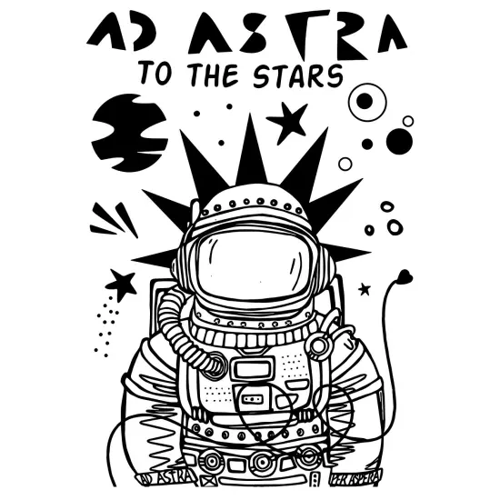 Sizzix Studio Stamps 10/Pkg and Stencils 3/Pkg by Cat Kerr-Ad Astra {7}