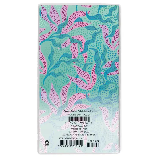 Ariel Collection | 2026-2027 3.5 x 6.5 Inch Two Year Monthly Pocket Planner Calendar {2}