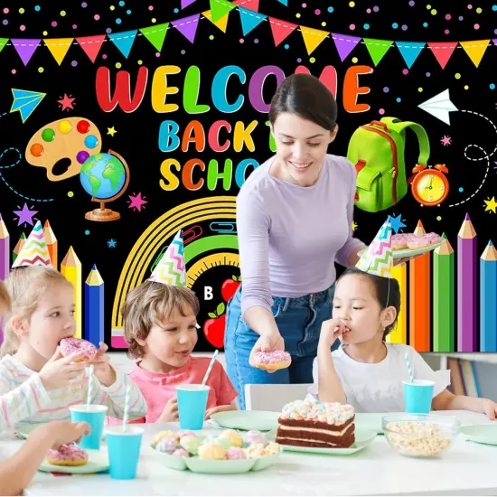 Welcome Back to School Banner(Color-2) {5}