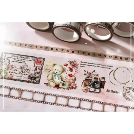 Memory Place Bullet Journal Notebook Box-Beary Sweet {4}