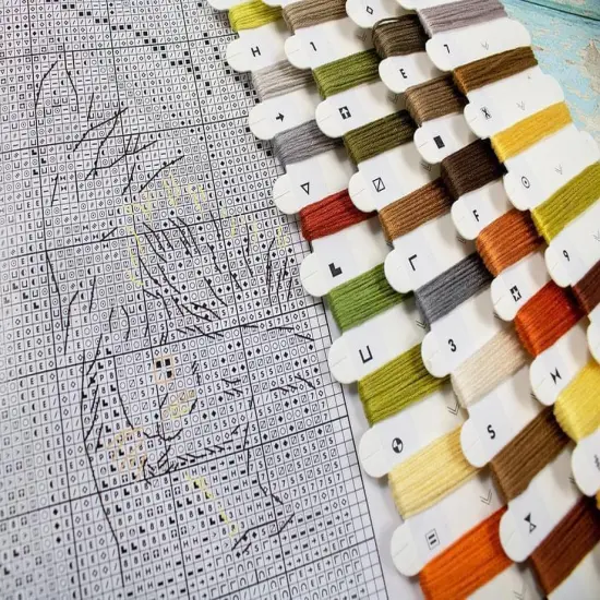 A Friend for Little Fox L8061 Counted Cross Stitch Kit {5}