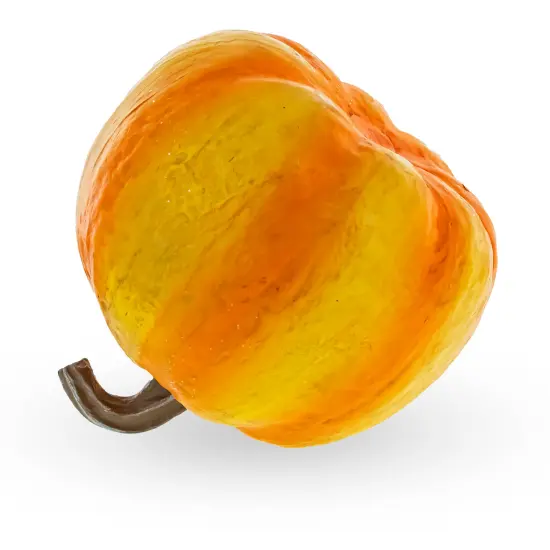 Harvest Pumpkin Pilgrim Scene Thanksgiving Decoration with Rustic Barn Design Figurine {5}