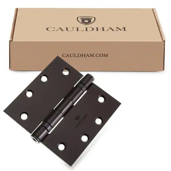 Cauldham (3 Pack) Commercial-Grade&nbsp;4-1/2" Full Mortise Ball-Bearing Door Hinges {6}
