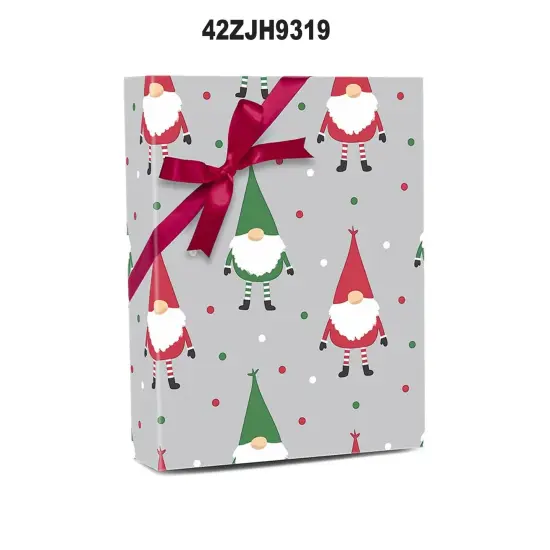 Christmas Gnomes Wrapping Paper 26'' x 417' {3}
