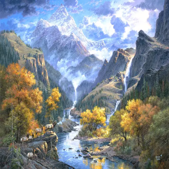 Sunsout In Gods Country 1000 pc Jigsaw Puzzle 69502 {1}