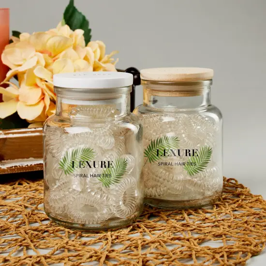 Avery Glossy Clear Oval Labels with Sure Feed, 1" x 2" {3}