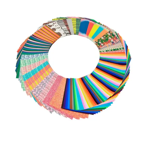 Sax Origami Paper School Pack, Assorted Patterns and Colors, 265 Sheets {4}