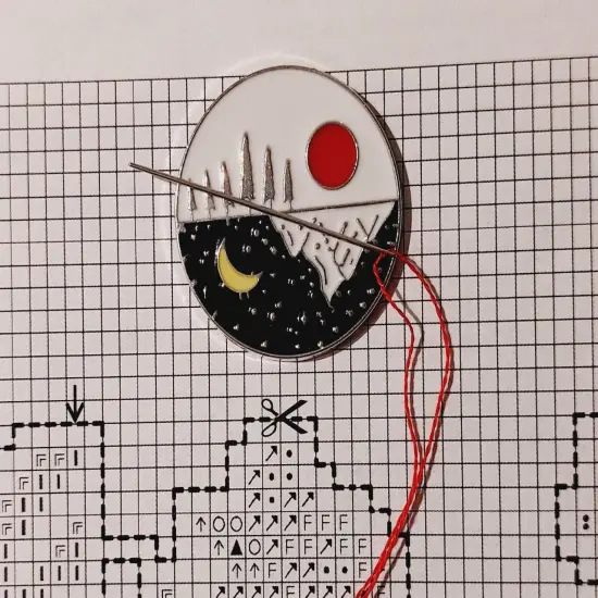 Day/Night Magnetic Needle Minder F07M10-2 Day/Night {1}