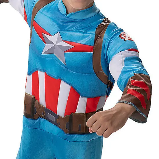 Captain America Toddler Costume {2}
