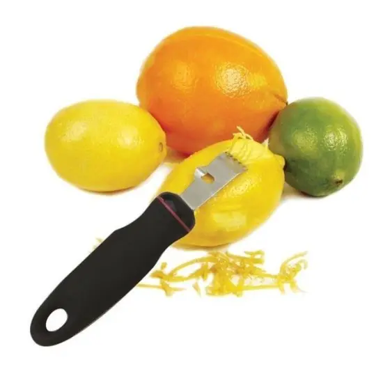 Norpro Grip-EZ Handle Stainless Steel Blade Citrus Zester / Stripper {3}