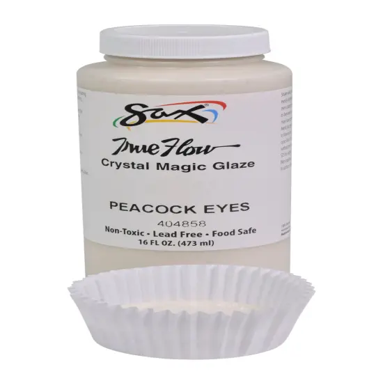 Sax Crystal Magic Glaze, Peacock Eye, 1 Pint {3}